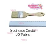 BROCHA DE CERDA 1.1/2" PATINA