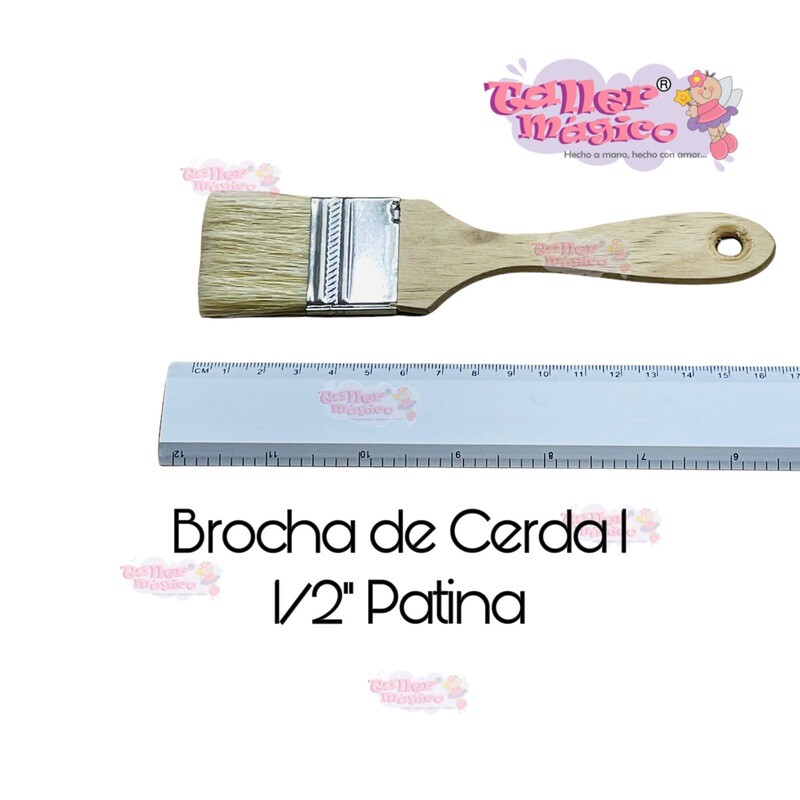 BROCHA DE CERDA 1.1/2" PATINA