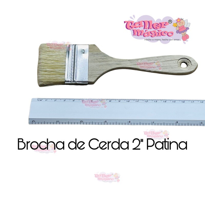 BROCHA DE CERDA 2" PATINA
