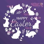 HAPPY EASTER CIRCLE 1313163
