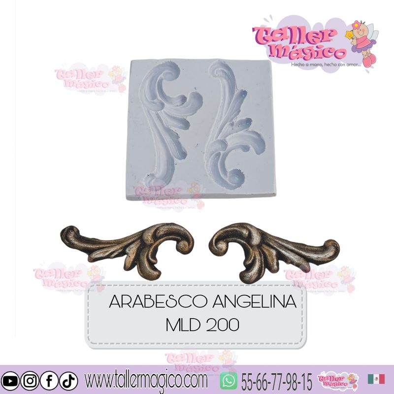 MOLDE ARABESCO ANGELINA