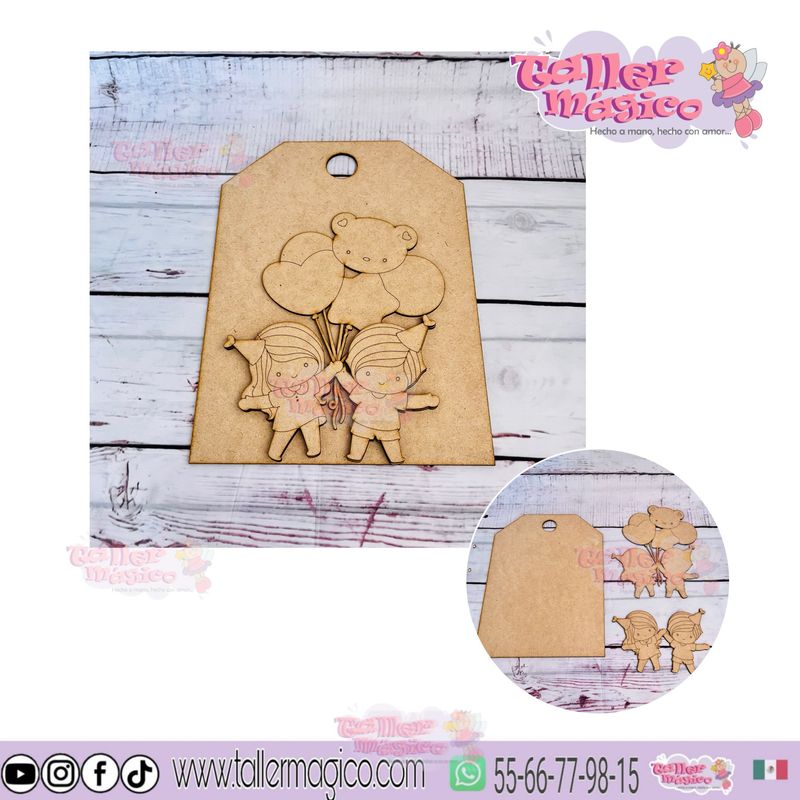 TAG NENES TIERNOS 30CM LISO