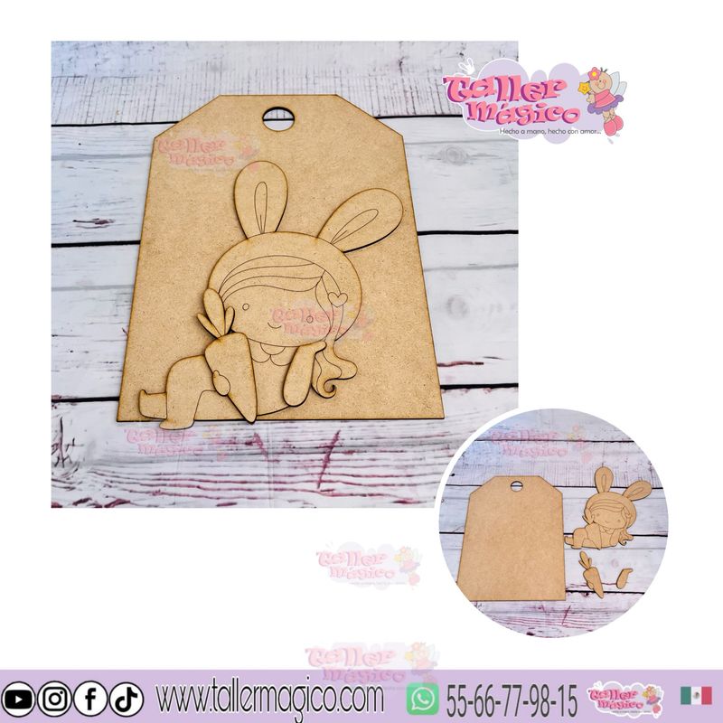 TAG NENA RABBIT 30CM LISO