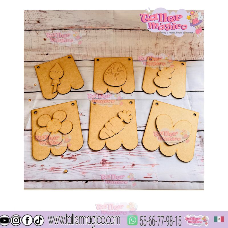 BANDERINES GUIA PASCUA